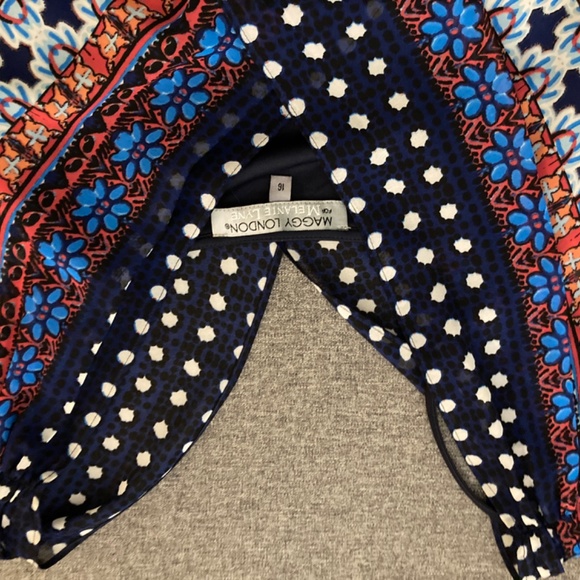 Maxi v neck dress - Picture 6 of 12